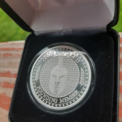 Infowars Alex Jones Founding Member 1 oz. Silver Coin - Come And