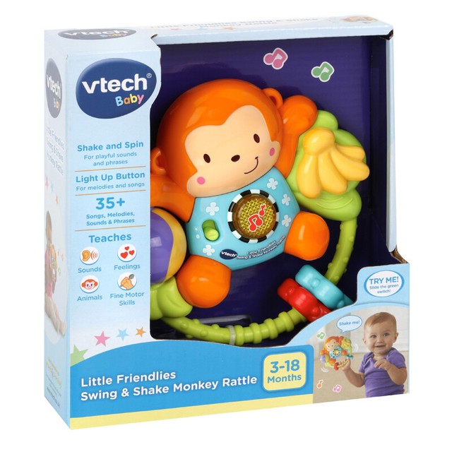 Vtech Swing and Shake Monkey Rattle | eBay