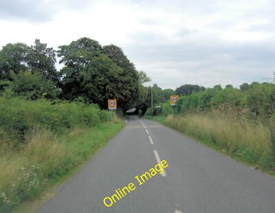Foto 12x8 unbenannte Fahrspur betritt Littleton kurz vor Stud Lane Kreuzung L c2013