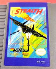 NES  LOT STEALTH, PRO WRESTLING, TOP GUN NINTENDO 3 GAMES    JC