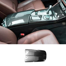 For BMW 7 Series 2009-15 ABS Carbon Fiber Central Console Storage Box Cover Trim
