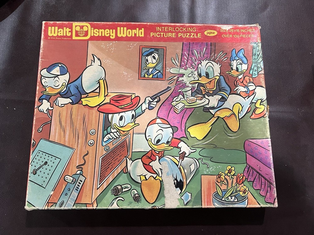 Vintage Donald Duck Puzzle