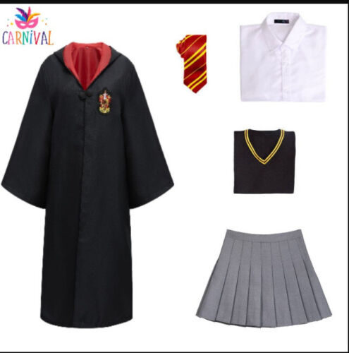 2025 Kinder Erwachsene Harry Potter Hermine Granger Gryffindor Uniform - Bild 11 von 28