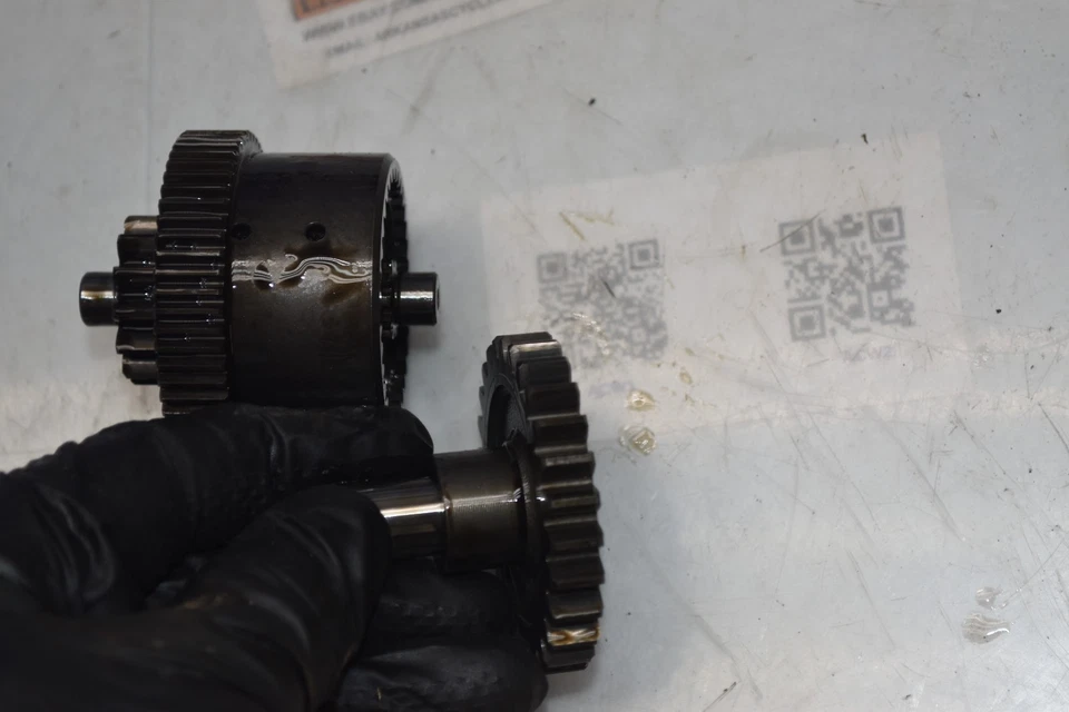 Juego de engranajes de ralentí de arranque del motor X1-3 2005 Honda VTX1300 VTX 1300 R 05 Foto 2 de 4