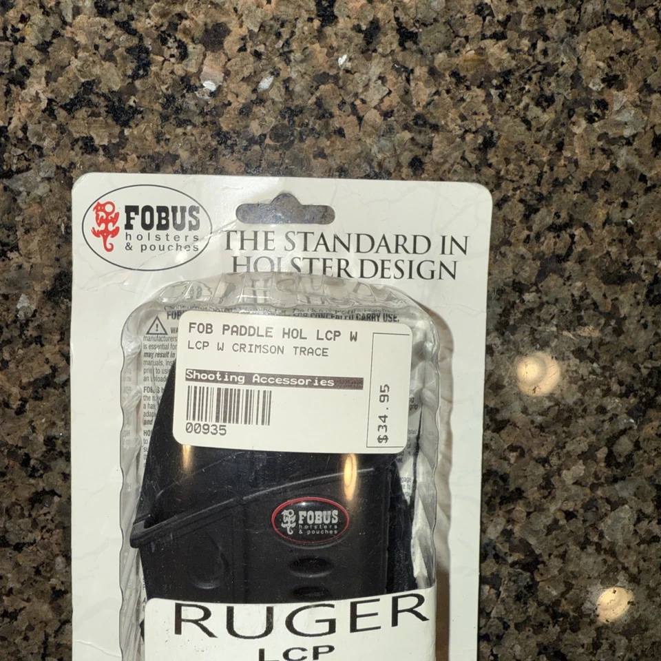 Funda Cinturón Derecha FOBUS Ruger Lcp,Kel-Tec P-3at 2da Generación KT2GCT Foto 2 de 4