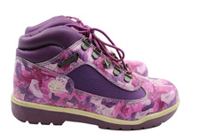 Timberland Girls Youth S 5 Pink Boots Insulated Genuine Leather Man Made Upper