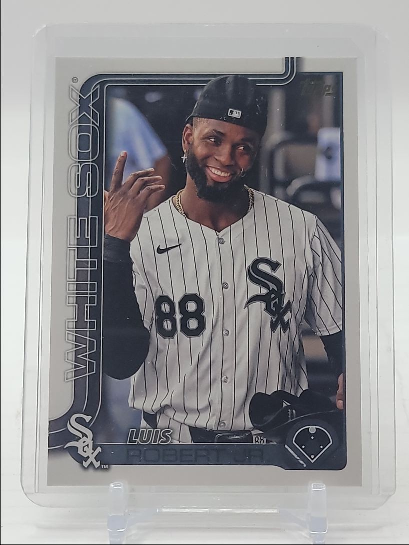 LUIS ROBERT JR. 2025 TOPPS SERIES ONE GOLDEN MIRROR VARIATION #189 Q3562