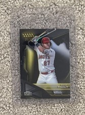 2026 Topps Chrome Black Mike Trout Gold  28/50