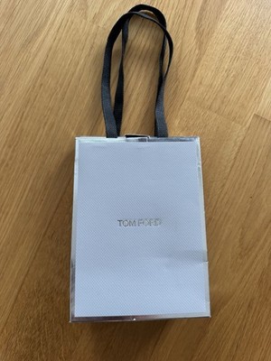 Tom Ford Geschenktasche Silber Klein 15 x 11 x 5 cm