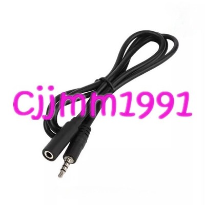 1PC NEW other 3.5mm four-section male to female 100cm audio cable  *hu
