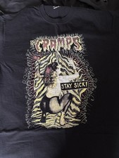 The Cramps Stay Sick T-shirt XL Never Worn