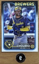 Jackson Churio 2024 Topps Update Series Base Set Rookie Debut #US155 Brewers