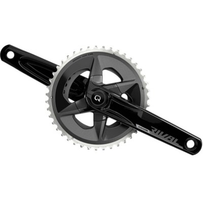 SRAM Rival AXS Quarq Power Meter 170mm Crankset 12-speed DUB Spindle 48/35