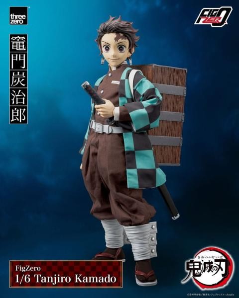 Demon Slayer: Kimetsu No Yaiba Figzero Actionfigur 1/6 Tanjiro Kamado 27 Cm-image