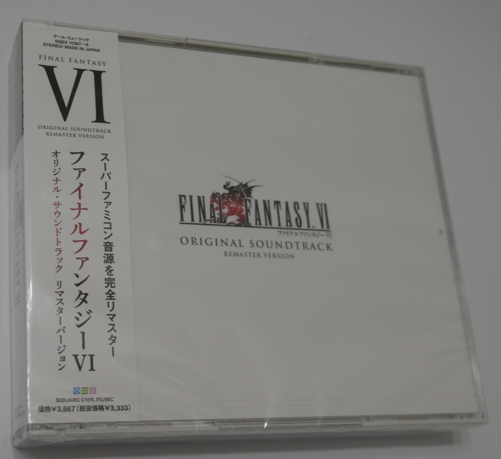 Final Fantasy VI 6 ORIGINAL SOUNDTRACK Remaster Version New Soundtrack FF6 OST