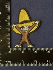 Curious George Monkey Cartoon - NEW High Quality Embroidered Iron On Patch