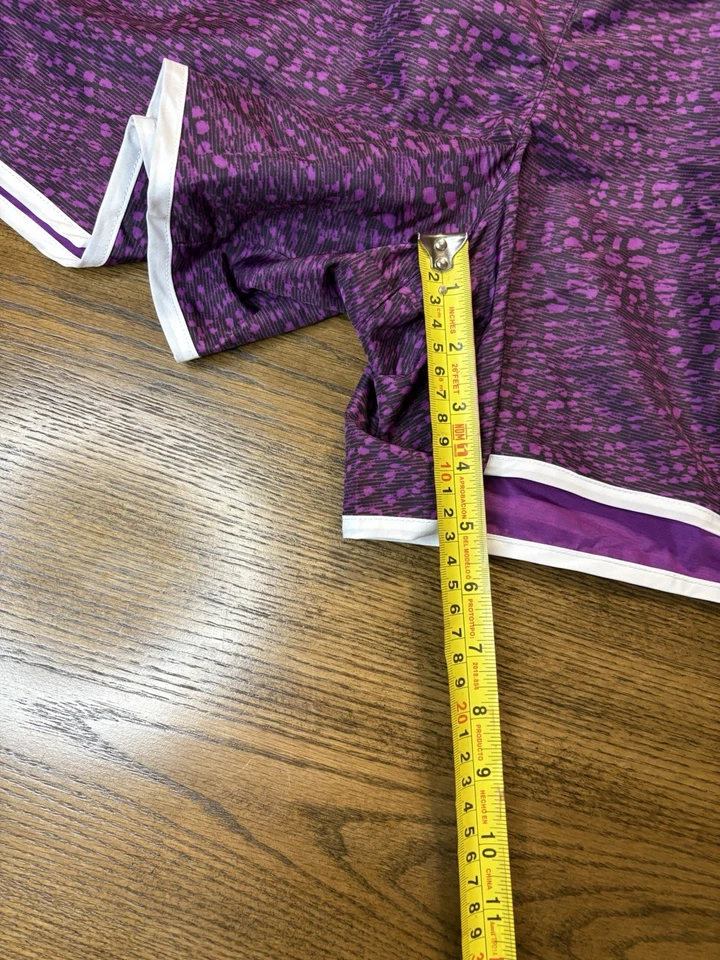 Pantalones Cortos Mujer Talla 5X Púrpura Pull On Rendimiento Elastizados Bolsillo Interior Activo Foto 3 de 4