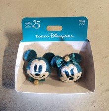 Mickey Minnie Tokyo DisneySea 25th Anniversary Sparkling Jubilee Ring Set