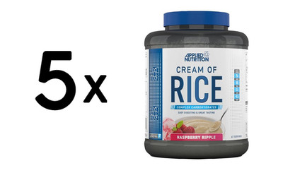 5 x Applied Nutrition Cream of Rice, Raspberry Ripple - 2000g (11,00 EUR/kg)