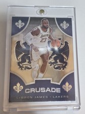 2019-20 Chronicles Crusade LeBron James Chrome SP RARE Los Angeles Lakers