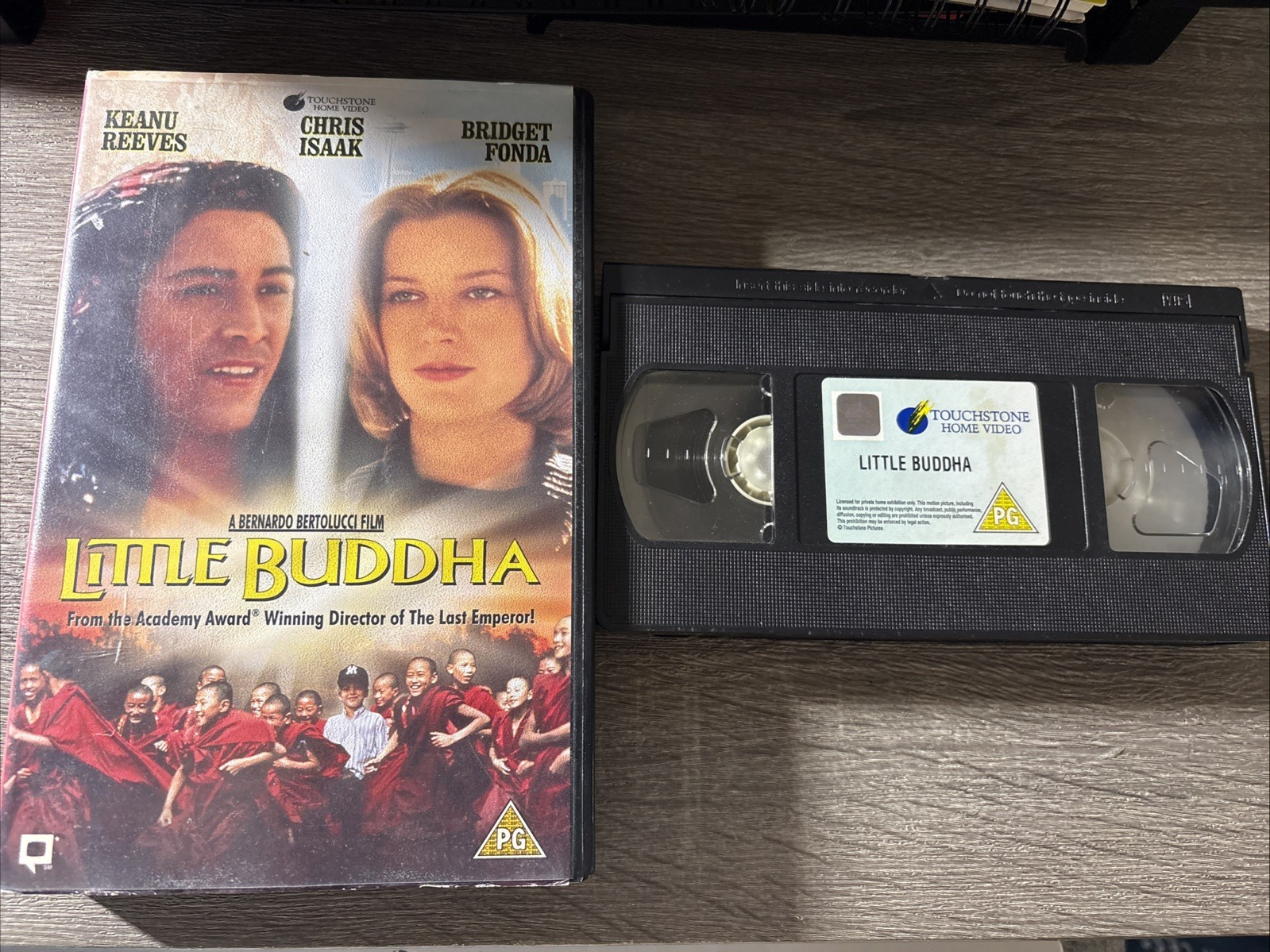 LITTLE BUDDHA : Keanu Reeves - Bridget Fonda - Chris Issac : VHS Video VGC