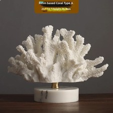 Kunstharz Meereslandschaft Skulptur Dekor Aquarium Tisch Ergänzung