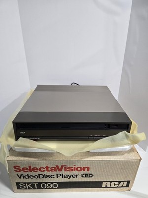 RCA Selectavision SKT 090 CED VideoDisc Player CIB Brand New WONT PLAY DISCS