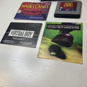 Virtual Boy Wario Land (Nintendo Virtual Boy, 1995) Complete CIB
