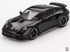 1/64 Porsche 911 Dakar LHD Black Diecast Mini GT Series