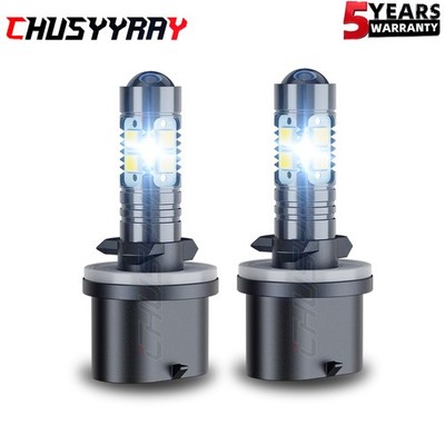 CHUSYYRAY  880/881 LED Headlight Fog Light Bulbs Canbus Error Free 6000K 70W