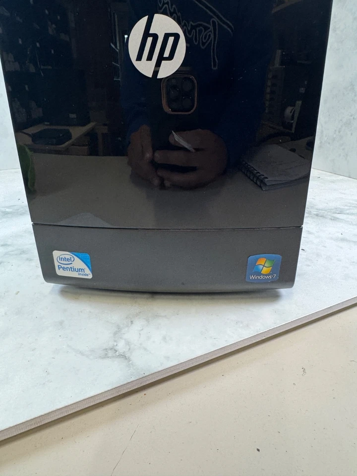 HP 300B MT Desktop Intel Pentium Windows 7 – PC Fisso NON Testato - Imagen 3 de 4