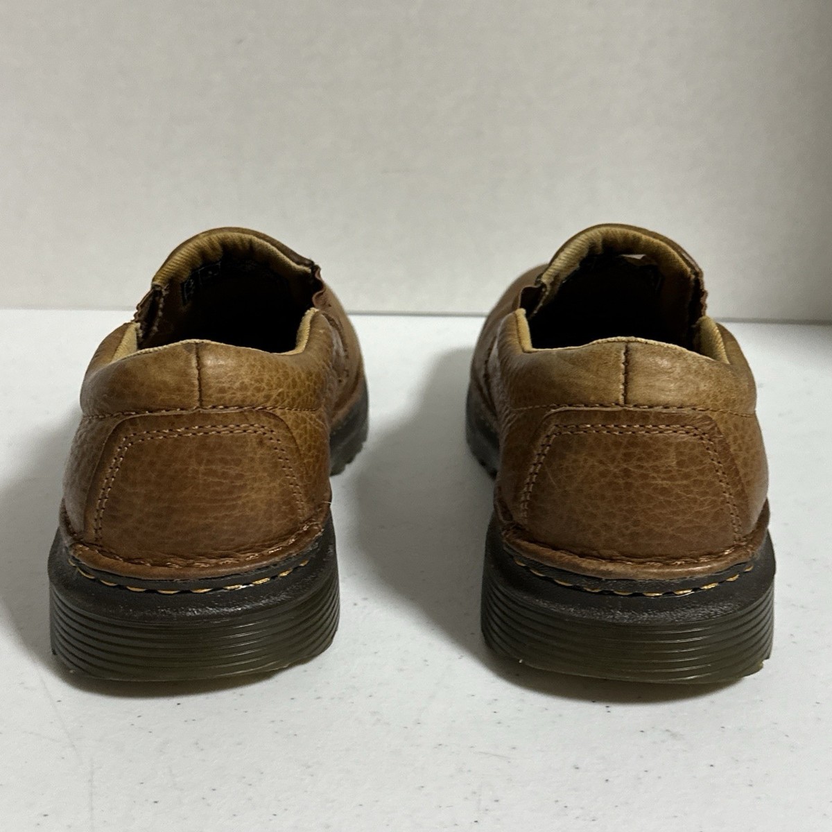 Dr. Martens BOYLE Pebbled Bull Leather Loafers Men's 8 Brown View 5