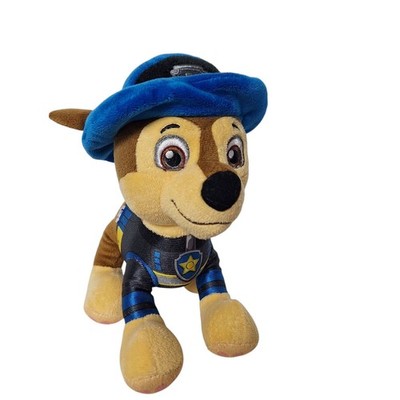 PAW Patrol Ultimate Rescue Chase Plush Fire Pup Toy Spin Master Police Dog 8 