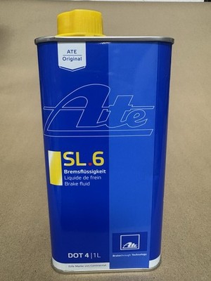 ATE Original SL.6 DOT 4 Brake Fluid, 1 Liter Can