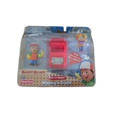 2008 HANDY MANNY FIX IT RIGHT MANNY'S TRUCK FIGURE PLAYSET FISHER PRICE NEW
