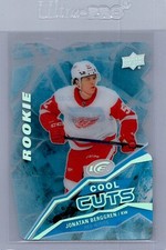 2022-23 Upper Deck Ice Cool Cuts Jonatan Berggren RC Detroit Red Wings #CC-33