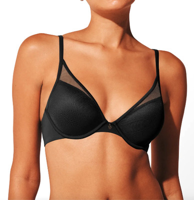 THIRDLOVE Classic Uplift Plunge Bra Size 36E (DD) Black 2523/2524