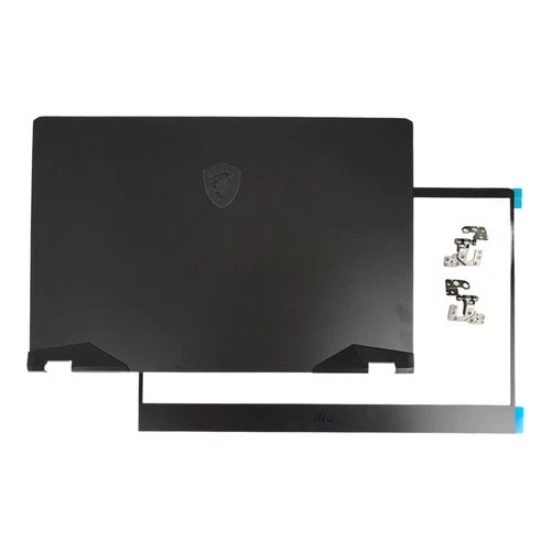 For MSI GE66 Vector GP66 MS-1541 MS-1542 MS-1543 Back Cover+ Bezel Hinges Black