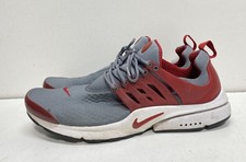 Nike Męskie Szare Czerwone Athletic Fabric Sneakersy Rozmiar 12