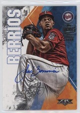 2023 Archives Signature Series 1/1 Jose Berrios (2019 Topps Fire) Auto xr1