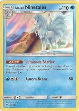 Alolan Ninetales 28/147 Holo Burning Shadows Pokemon TCG