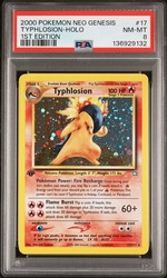 Typhlosion 17/111 Neo Genesis 1st Edition Holo Rare