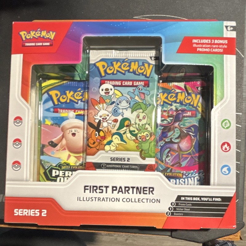 Pokemon First Partner Illustration Collection Series 2 3 Promo Oversized