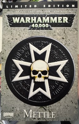 Warhammer 40,000 Mettle Rare Comic Book (BOOM, 2006)