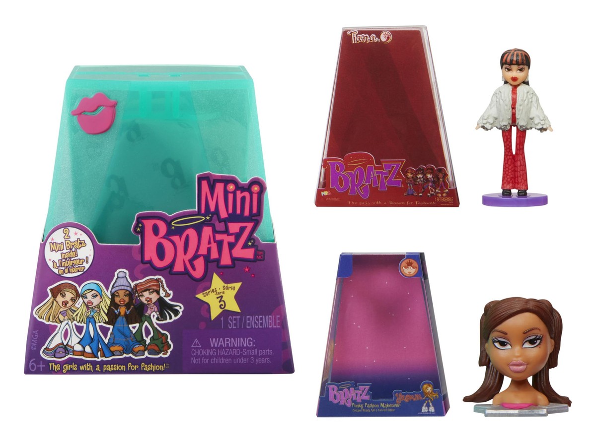 Mini Bratz Collectible Figures Series 3 Blind Pack Mystery Capsule