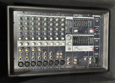 Yamaha 12-Channel PA Powered Mixer EMX312SC w/ SKB Rolling Case