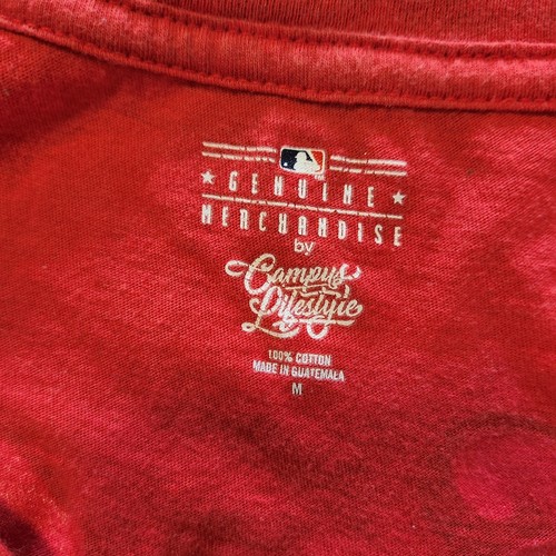 T-shirt Boston Red Sox double face stampa grafica scollo a V donna media usata in ottime condizioni - Foto 6 di 9
