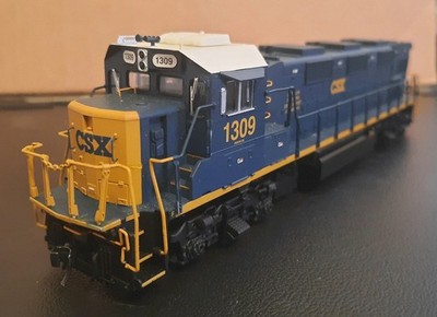 Atlas HO Trainman Plus HTF NRE Genset II CSX #1309 Dark Blue  LOOK!