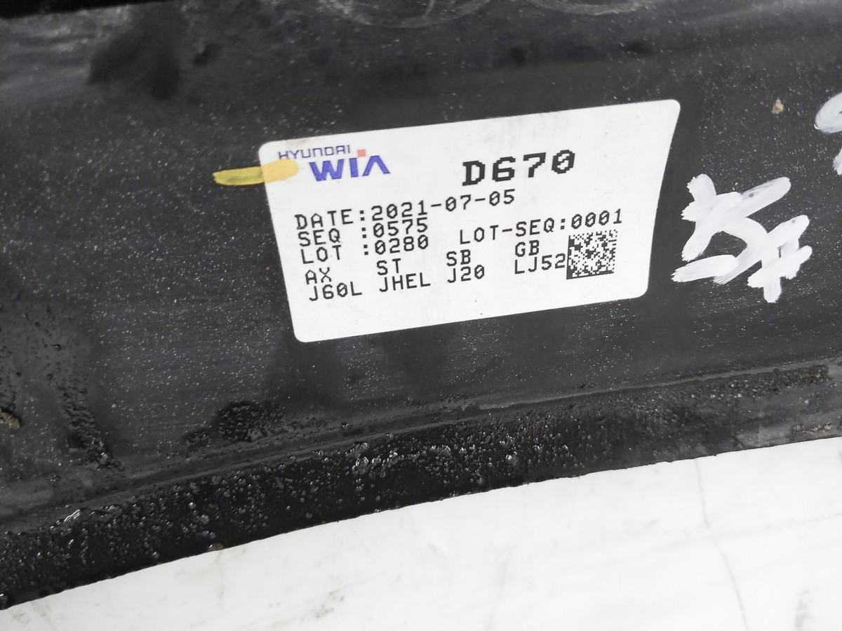 18 19 20 21 Kia Stinger Gt1 3.3L Awd Front Subframe Sub K Frame