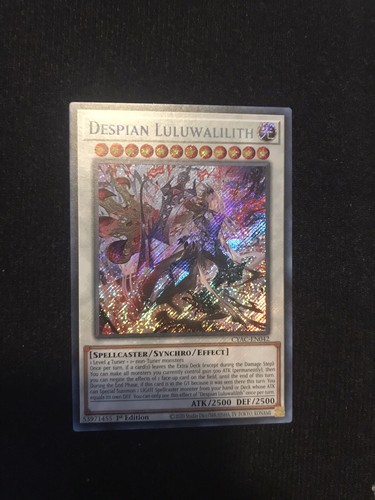 Despian Luluwalilith Secret Rare Inglés Yugioh